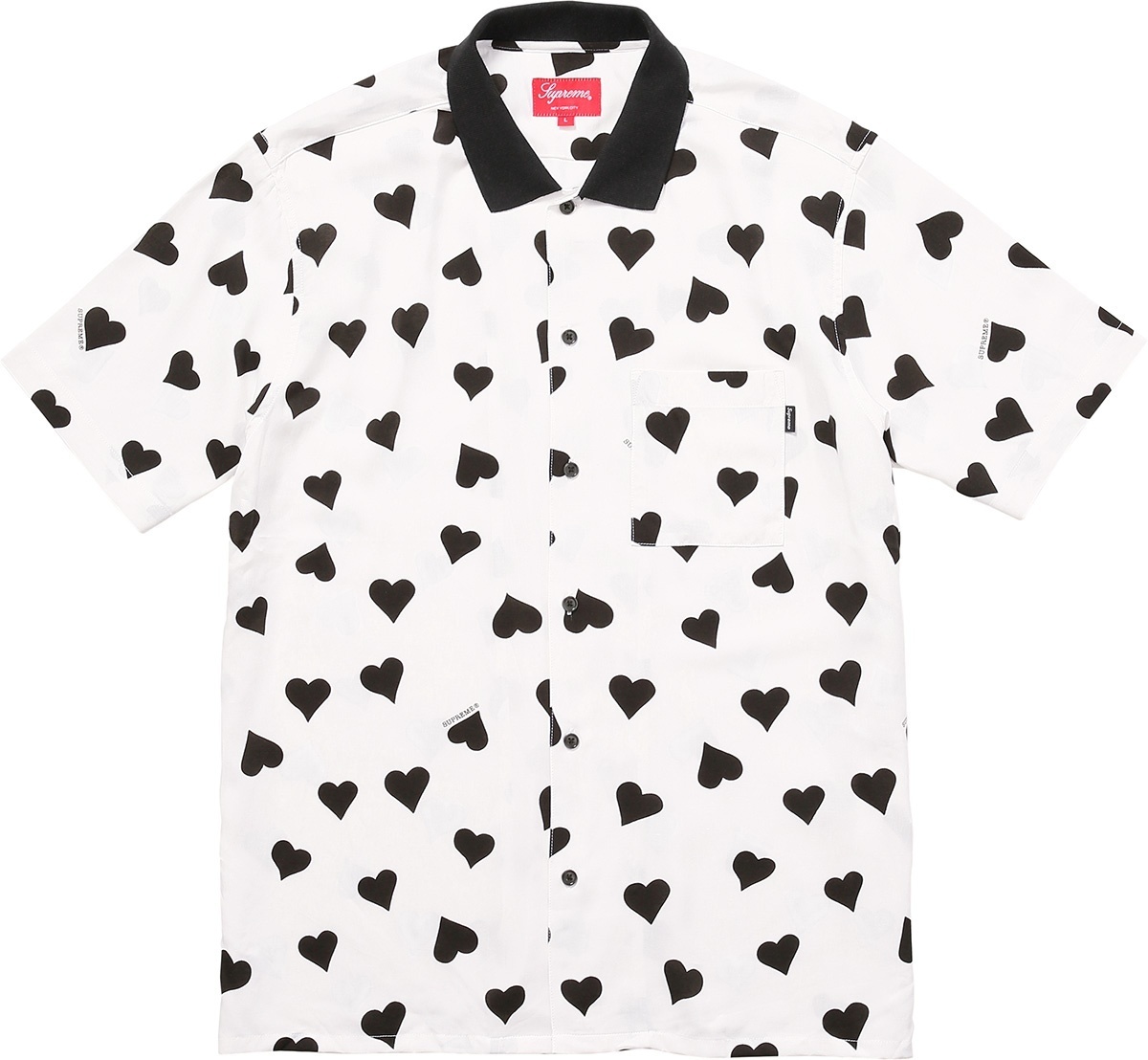 Hearts Rayon Shirt view 2
